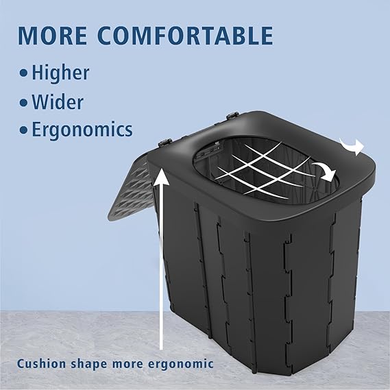 Eco-Friendly Portable Toilet Rack